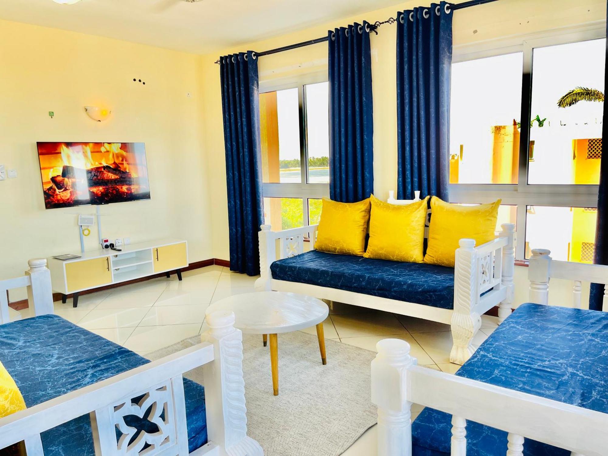 Bed and Breakfast Elna'S Nyali - Work & Unwind - Pool, Sea Views, Ac & Fast Wi-Fi Mombasa Exterior foto