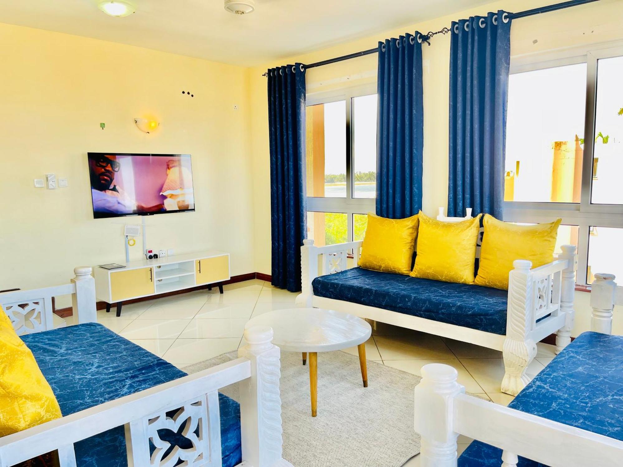 Bed and Breakfast Elna'S Nyali - Work & Unwind - Pool, Sea Views, Ac & Fast Wi-Fi Mombasa Exterior foto