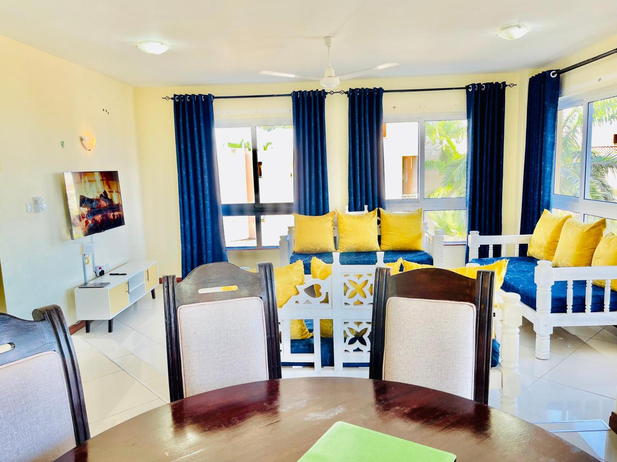 Bed and Breakfast Elna'S Nyali - Work & Unwind - Pool, Sea Views, Ac & Fast Wi-Fi Mombasa Exterior foto